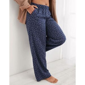 Aerie skater pajama pant womens small piping comfy relaxed #p